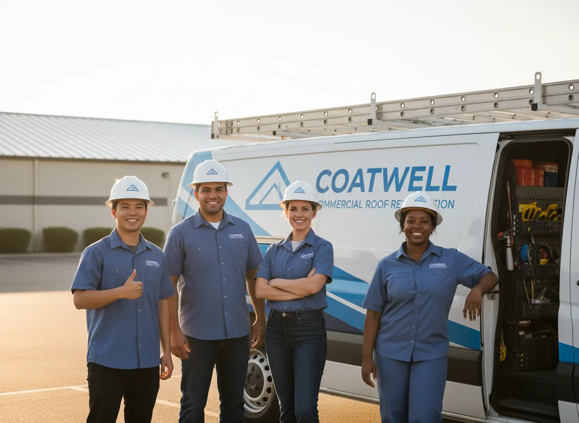 Commercial roof coating company in Roanoke, IN